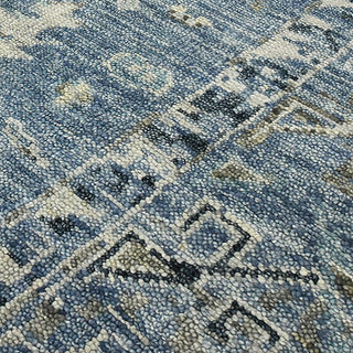 Willow Mesa Area Rug, Blue, 8' x 10', Tribal