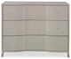 Ambella Home Collection Raffia Nightstand Linen 27168-230-007