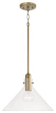 Capital Lighting, 345811AD, 14"Wx10"H 1-Light Pendant