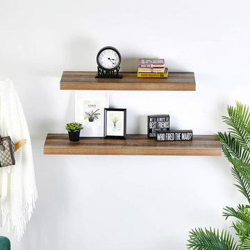 11.81" Depth Grande Floating Wall Shelves, Retor, 23.62"