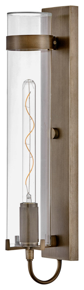 Hinkley Lighting 13204-LL Ryden 24" Tall LED Outdoor Wall Sconce - Black