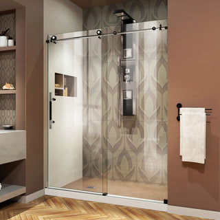 Dreamline Enigma-Xt 56 To 60" Fully Frameless Sliding Shower Door