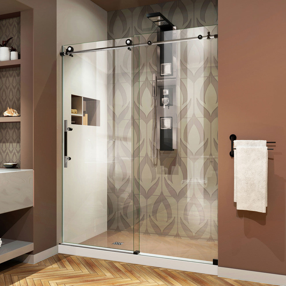 Dreamline Enigma-Xt 56 To 60" Fully Frameless Sliding Shower Door