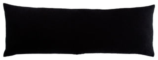 Jaipur Living Linnean Stripe White/Gray Polyester Throw Pillow 14X40"