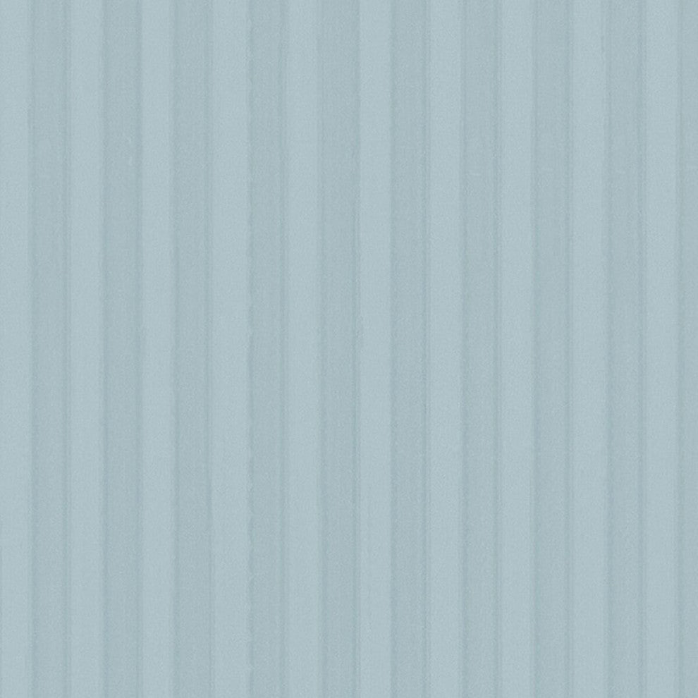 Classic Silks 2, Damask Stripes Silk Emboss Light Blue Wallpaper Roll