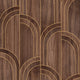 Modella Wood Wallpaper, Walnut