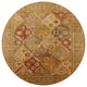 Ahgly Company Indoor Round Mid-Century Modern Area Rugs, 5' Round
