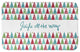 Midcentury Modern Holiday Pattern Bath Mat, 34"x21"