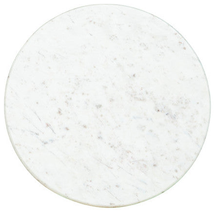 Dustin Aluminum Side Table, Gold