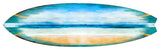 Ocean Surfboard Coastal Door Art, Approximate Size: 36x10