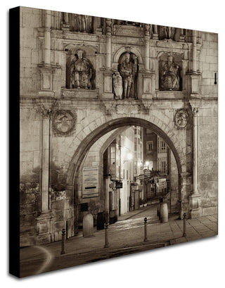 Alan Blaustein 'Burgos I' Canvas Art, 14x14