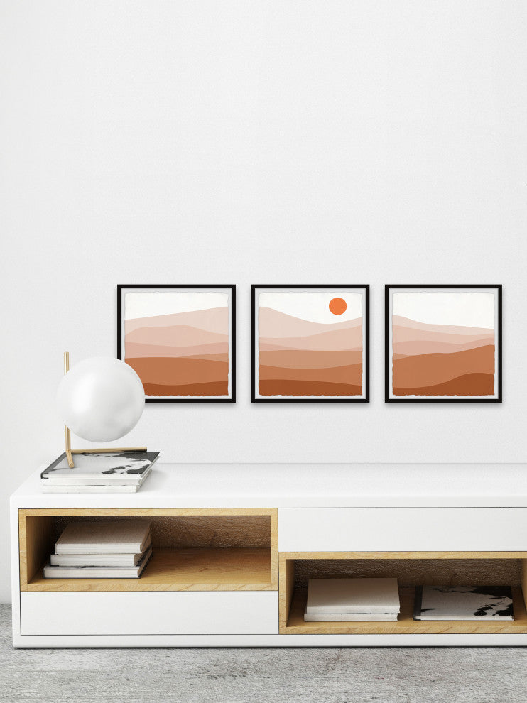Your Mountain Is Waiting Triptych, Set of 3, 12x12 Panels