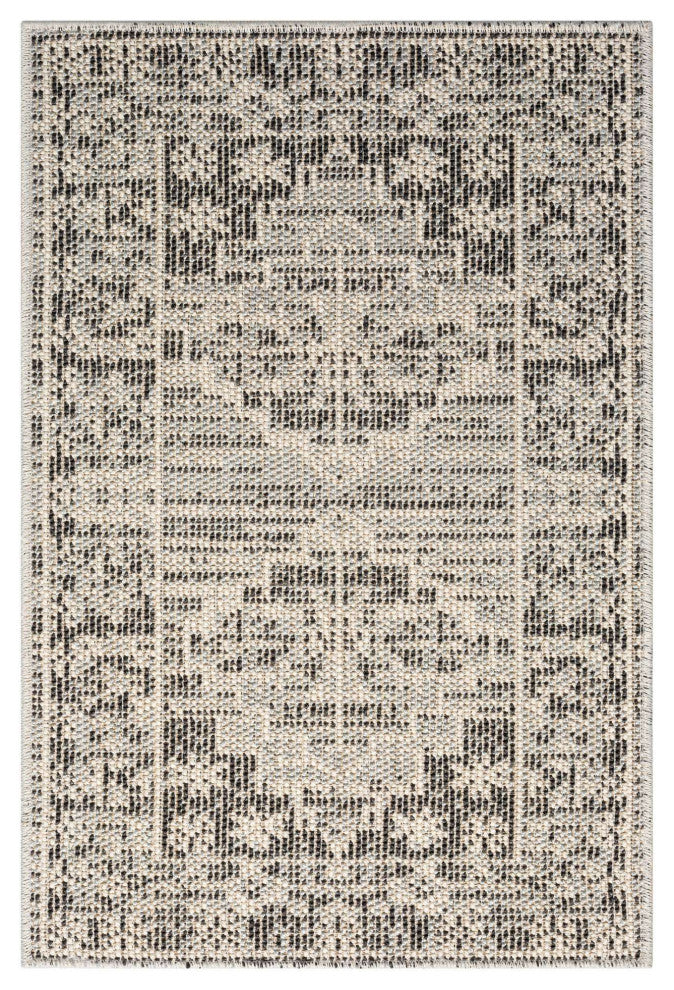 Canyon Heriz Area Rug - Gray, 2'x3'
