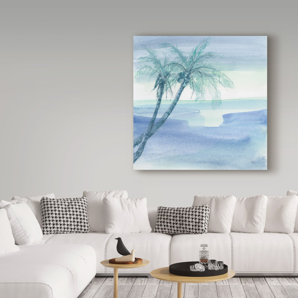 Chris Paschke ''Peaceful Dusk I'' Canvas Art, 14"x14"