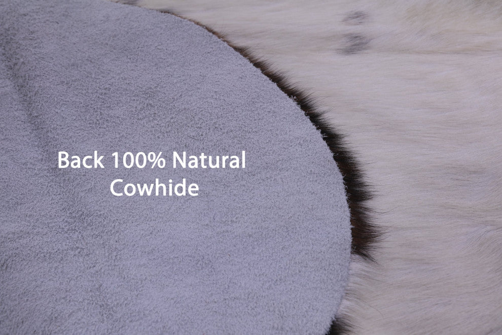 Natural Cowhide Rug 7' 4" X 6' 5" C2310