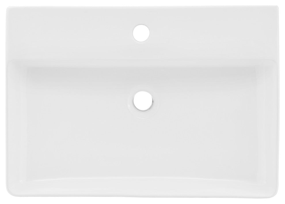 Concorde Square 2-Piece Pedestal Sink