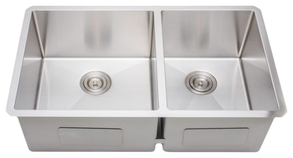 Wells Sinkware Handcrafted 16-gauge Bowl Stainless Steel Kitchen Sink Package
