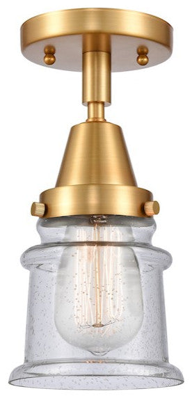 INNOVATIONS LIGHTING 447-1C-SG-G184S-LED Small Canton Flush Mount