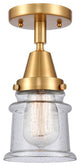 INNOVATIONS LIGHTING 447-1C-SG-G184S-LED Small Canton Flush Mount