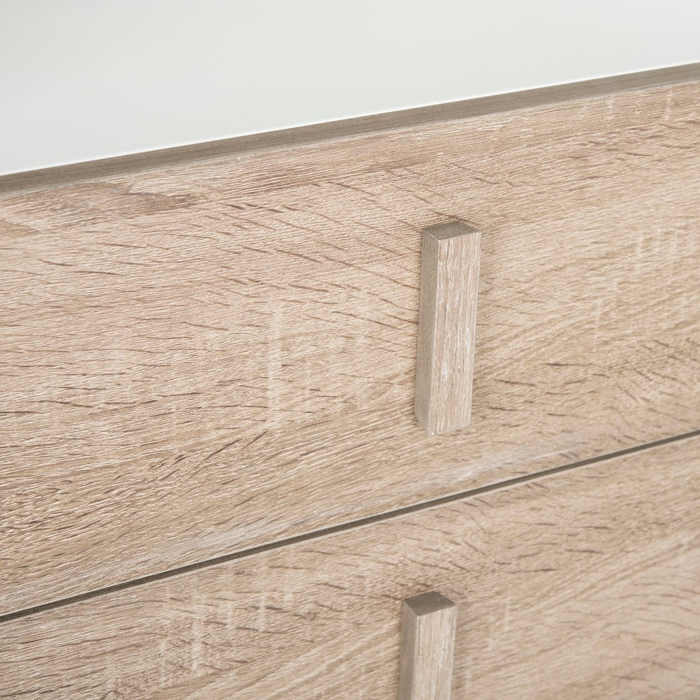 Safavieh Kefton Mid-Century Scandinavian Lacquer 2-Drawer Cabinet