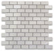 Golden Beach Moleanos Beige Limestone 1x2 Brick Mosaic Tile Honed, 1 sheet