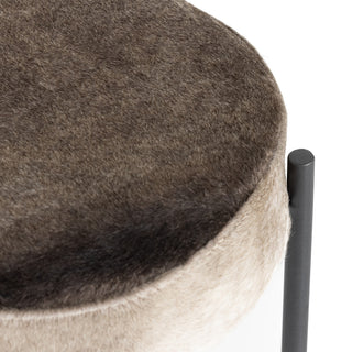 Nocona Stool, Speckled Hide, Bar