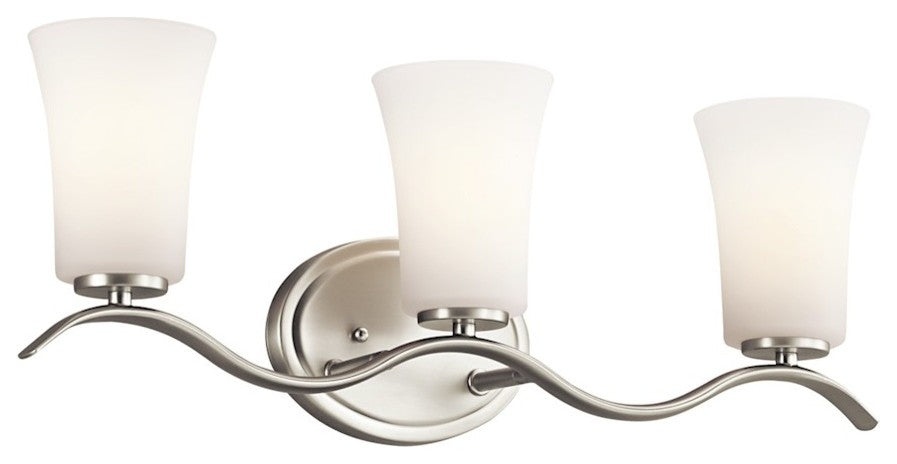 Bath 3-Light, Brushed Nickel, Standard