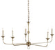 Nottaway Champagne Small Chandelier