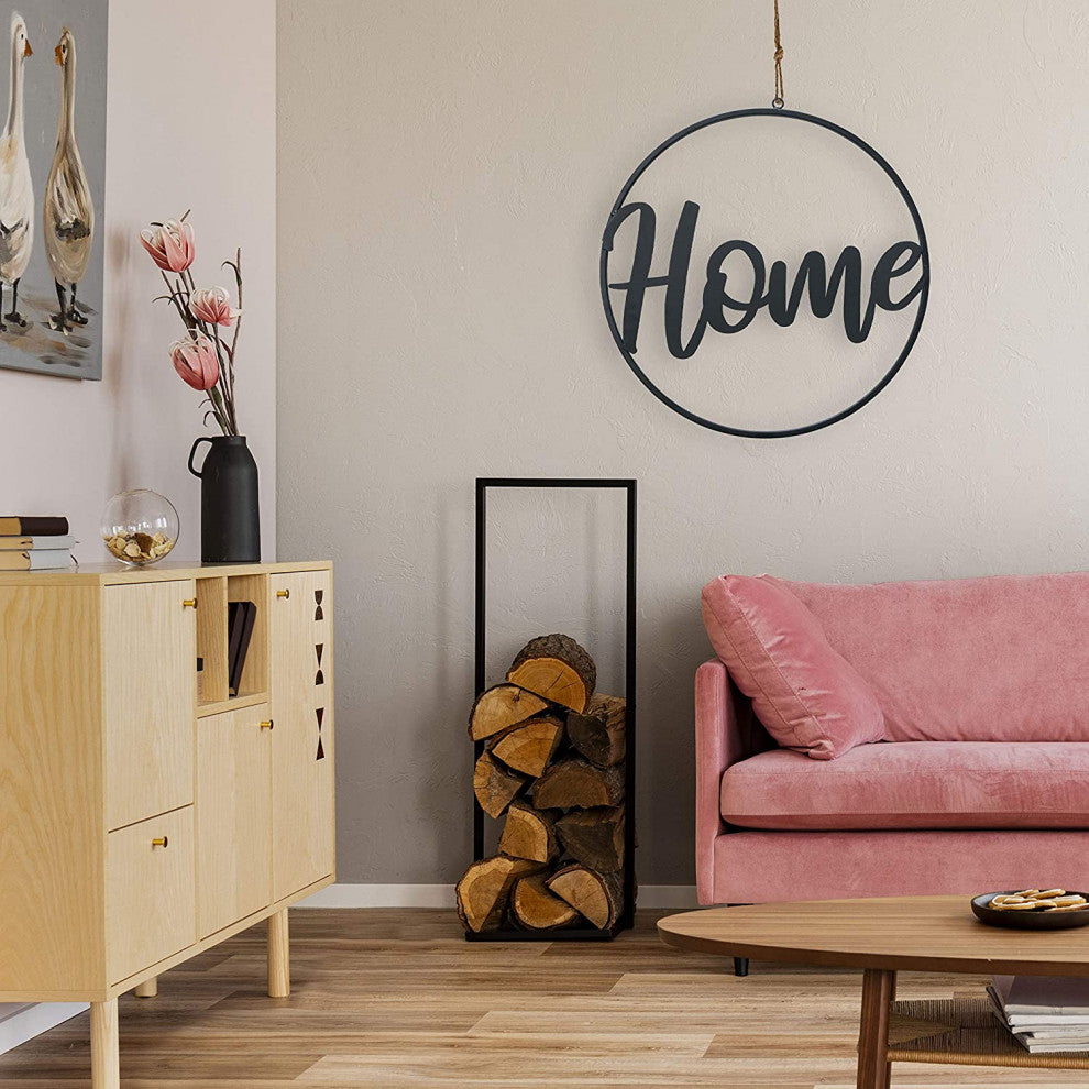 Home Word Art Sign Wall Decor