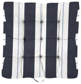 Sunbrella Outdoor Tufted Floor Pillow, Single, Relate Harbor