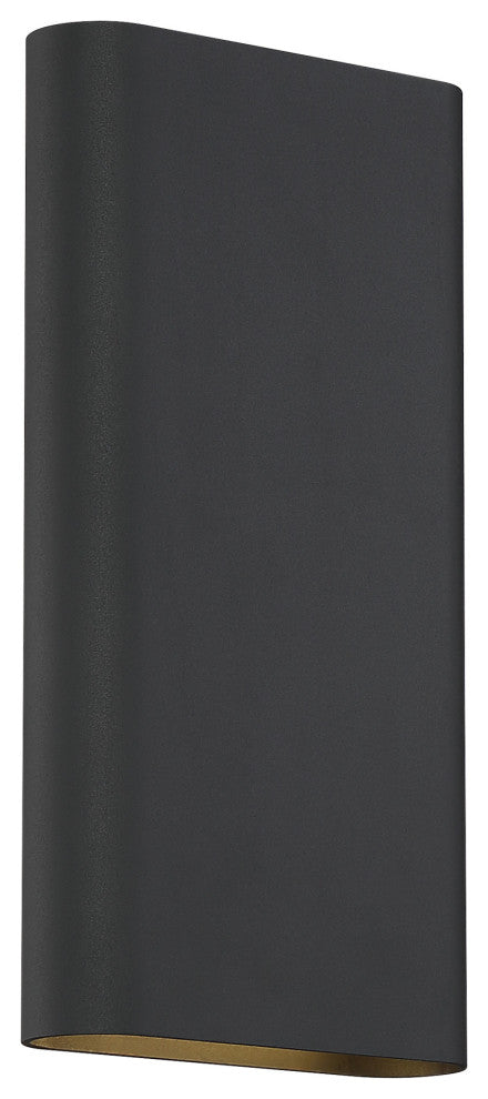 Access Lighting 20409LEDD Lux 12" Tall LED Wall Sconce- 3000K - Black / Frosted