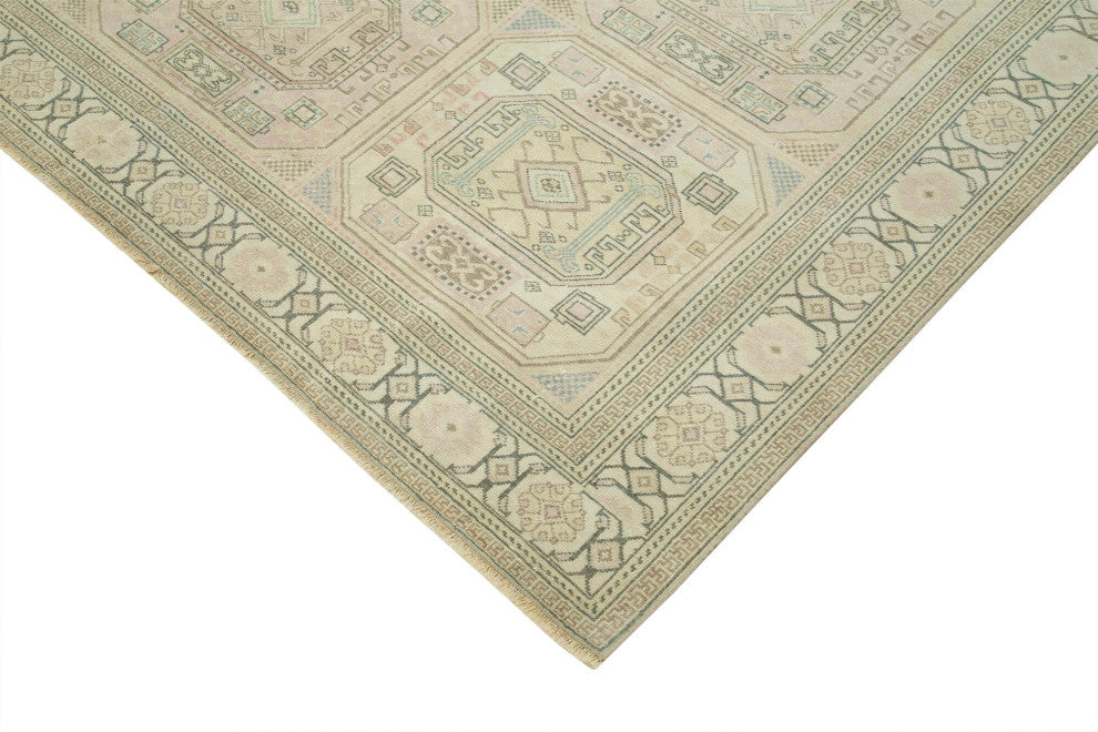 Rug N Carpet - Hand-knotted Oriental 6' 2'' x 9' 8'' Low Pile  Area Rug