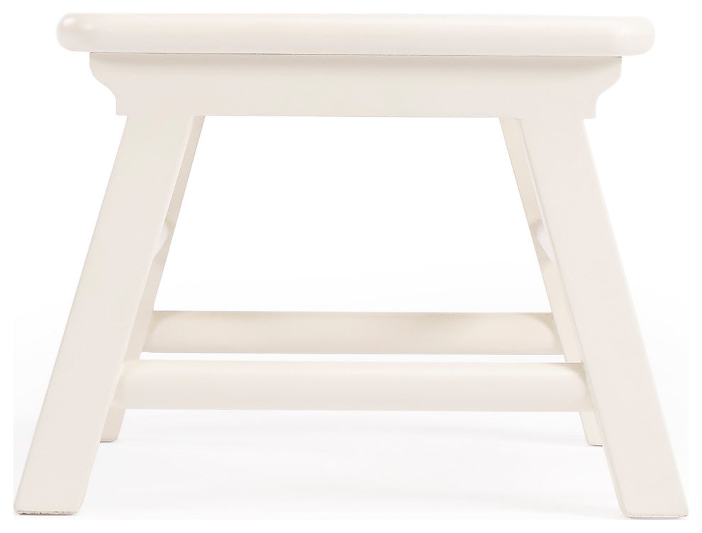 Butler Melrose White Step Stool