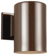 Outdoor Cylinders 1-Light Outdoor Wall Lantern, Bronze
