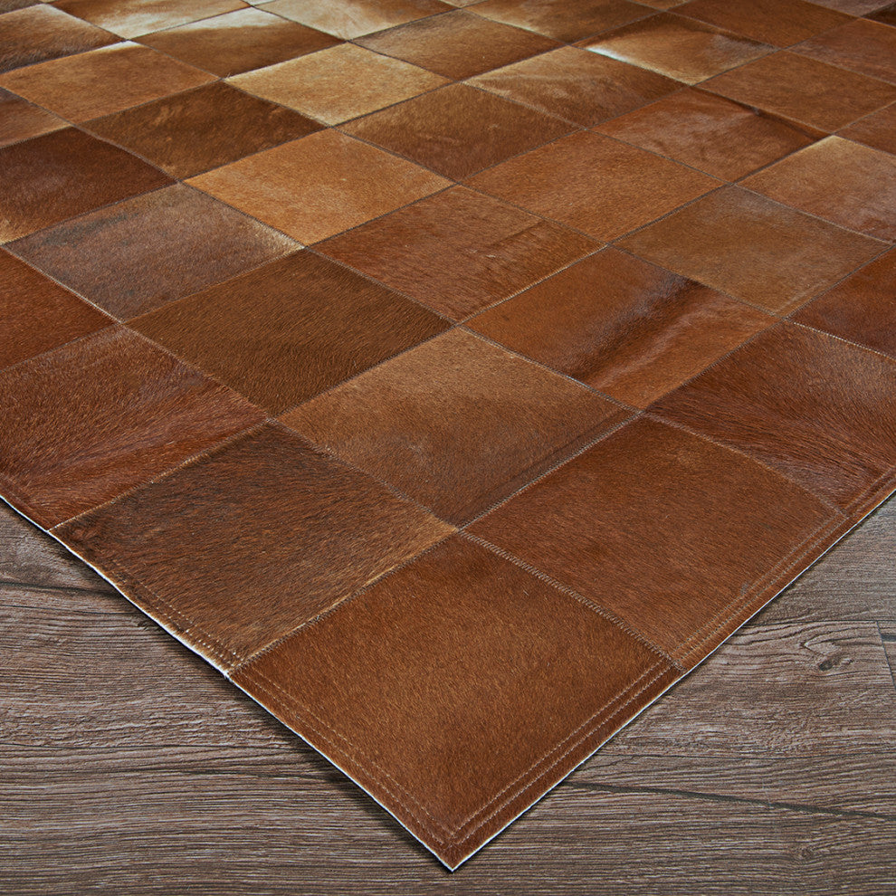 Couristan Chalet Tile Area Rug, Brown, 8'x11'4"