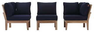 Marina 3 Piece Outdoor Patio Teak Set