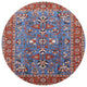 Ahgly Company Indoor Round Mid-Century Modern Area Rugs, 4' Round