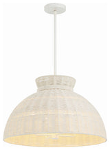 Reese 4-Light Matte White Pendant