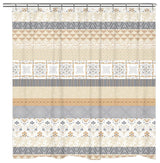 Laural Home Kathy Ireland Peaceful Elegance Stripe Shower Curtain