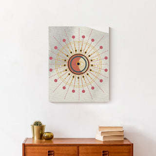 Evil Eye Watercolor 16"x20" Canvas Wall Art