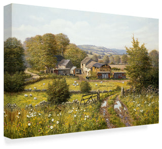 Bill Makinson 'Dale Farm' Canvas Art, 24"x16"