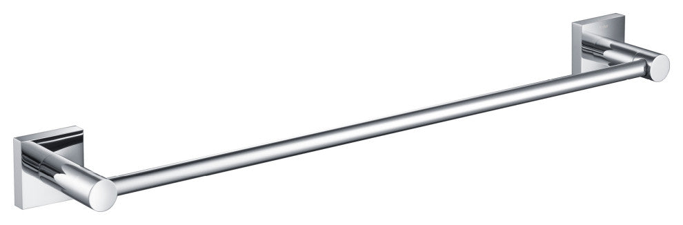 Ventus Bathroom 18" Towel Bar, Chrome