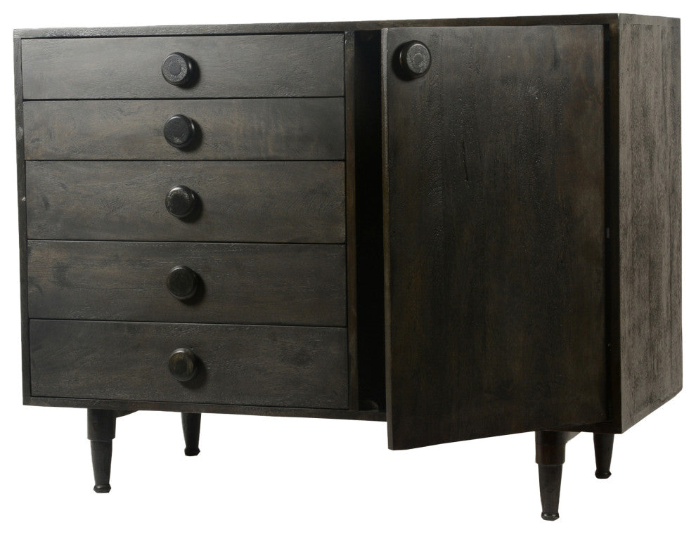 Retro Phoenix Dresser - Black