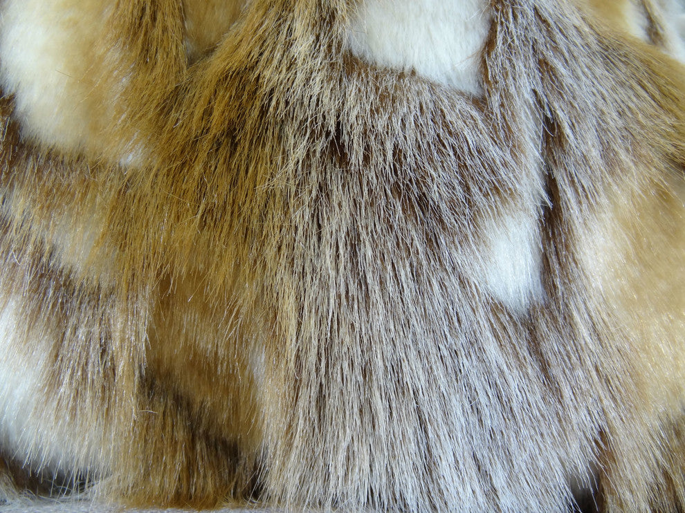 Plutus Brandy Fox Handmade Throw Pillow, Double Sided 24"x24"