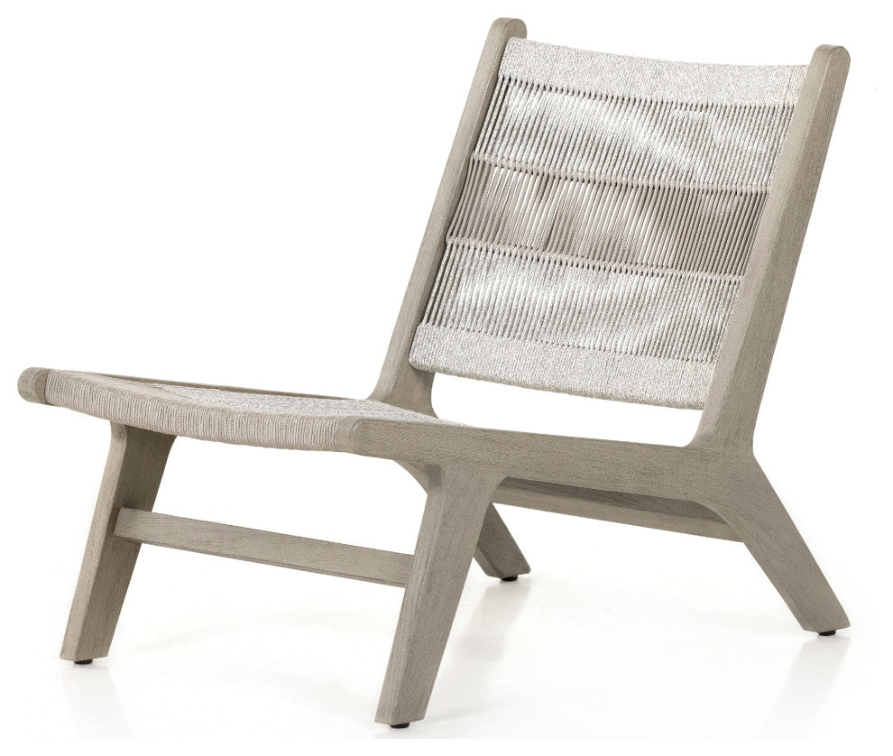 Julian Outdoor Chair-Weathered Grey