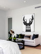 "Deer Season 2" Painting Print on Canvas by Saturday Evening Post