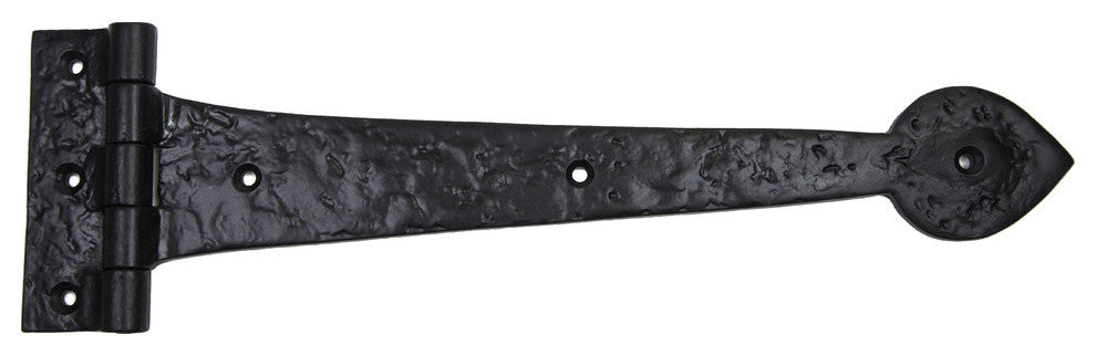 Antique Colonial Tee Hinge, 12", Pair