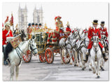 The Macneil Studio 'Queens Carriage' Canvas Art, 35" x 47"