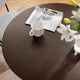 Lippa 36" Wood Dining Table, Black Cherry Walnut