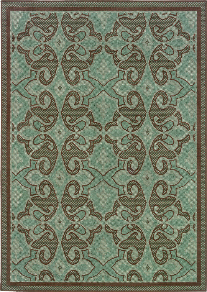 Montego 2335L Blue/Brown 6'7" x 9'6" Rug
